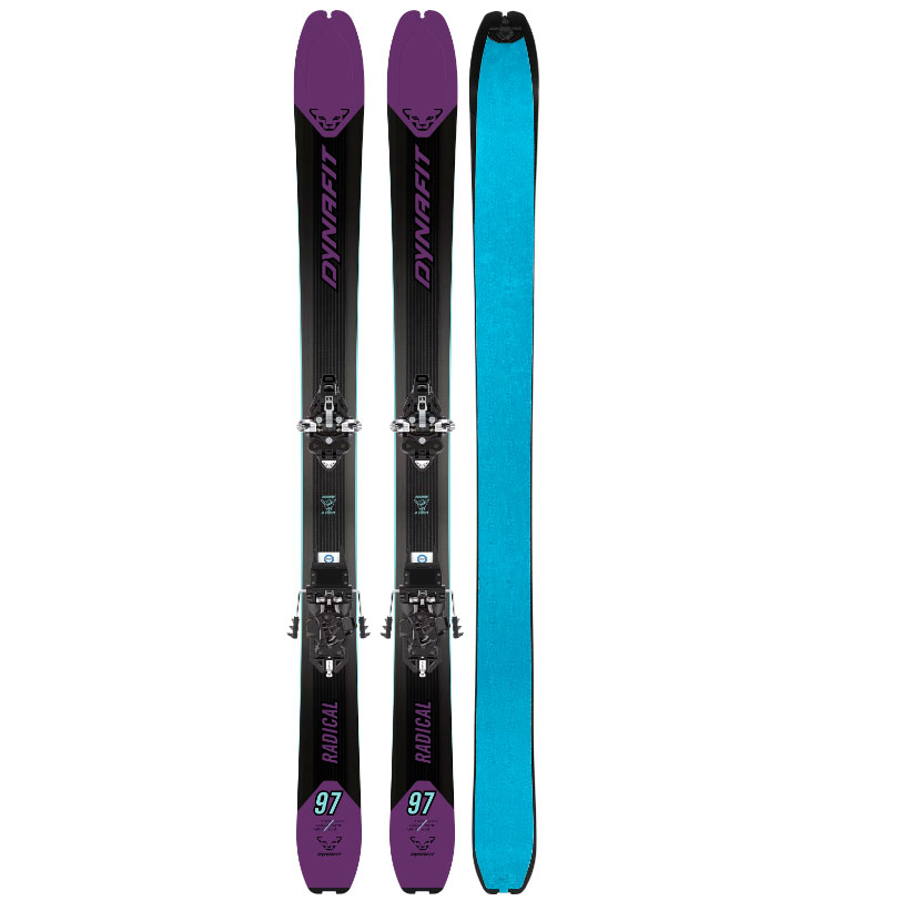 DYNAFIT Radical 97 W Ski Set 163cm s viazaním ST 10 a pásmi Speedskin